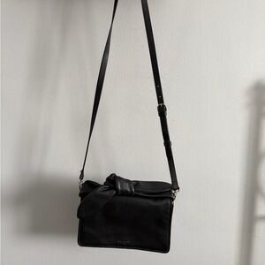 Ted Baker Black Crossbody Bag with Bow Detail